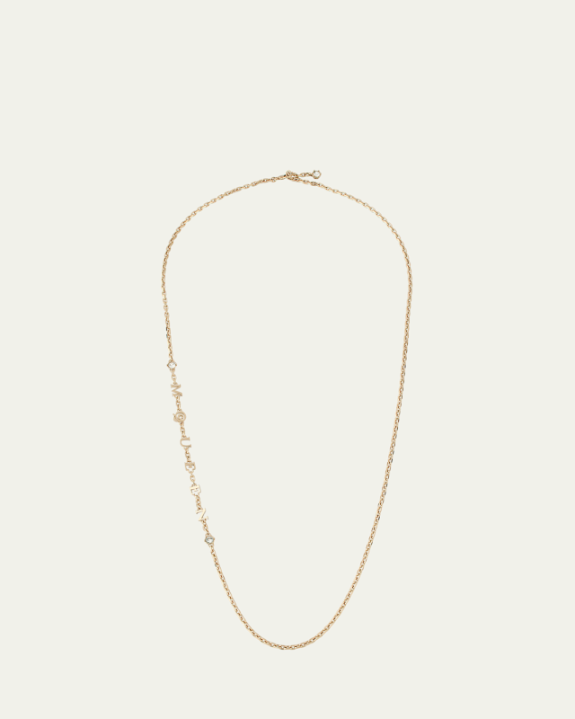 McQueen Logo Necklace